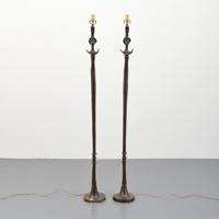 2 Diego Giacometti (After) Tete de Femme Floor Lamps - Sold for $6,250 on 01-29-2022 (Lot 51).jpg